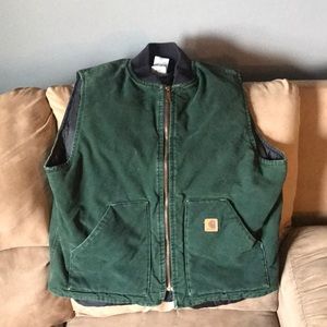 Green Carhartt Vest.